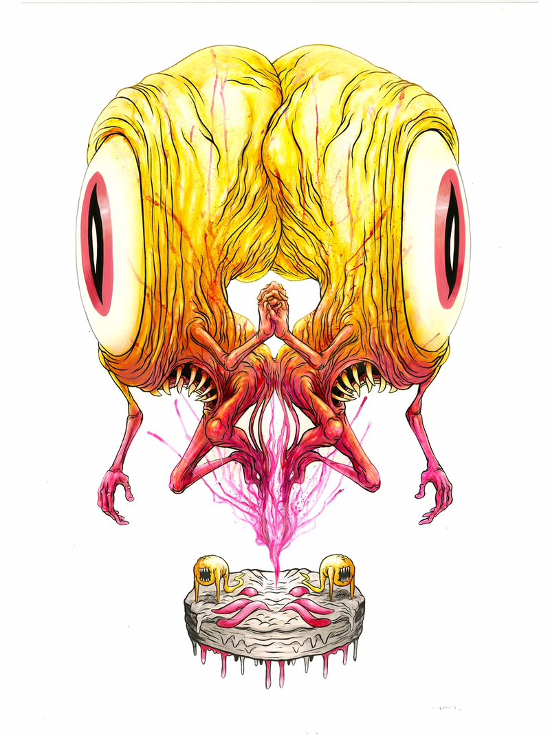 Xert & Xernie by Alex Pardee